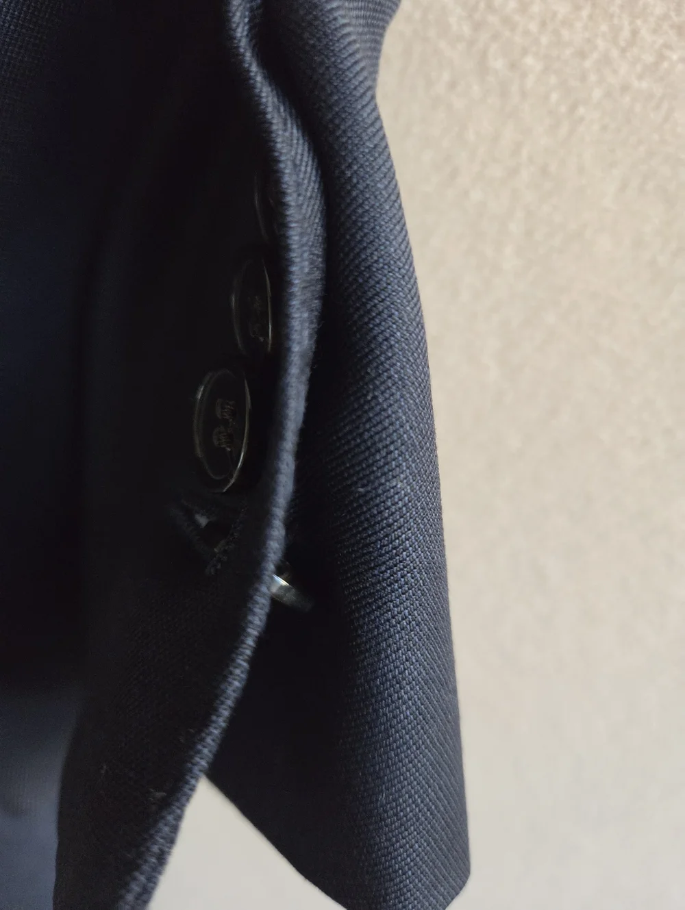 SUITSUPPLY Lazio Suit Jacket Navy Wool Size 40L